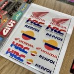 Honda Stickers Autocollant 3D