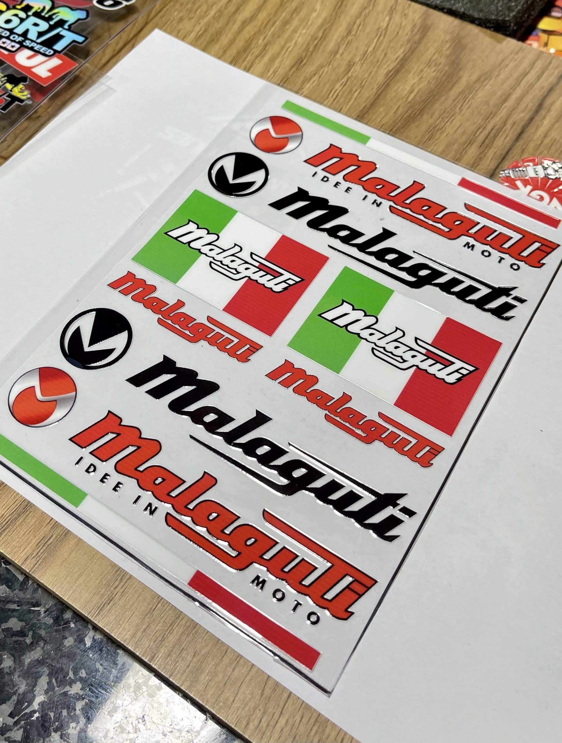 IMG_5151 Malaguti Stickers Autocollant 3D – Image 1