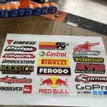 Premium V2 Stickers Autocollant 3D