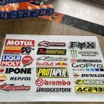 Premium V1 Stickers Autocollant 3D