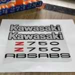Kawasaki Stickers Autocollant 3D