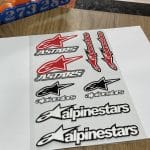 Alpinestar Stickers Autocollant 3D
