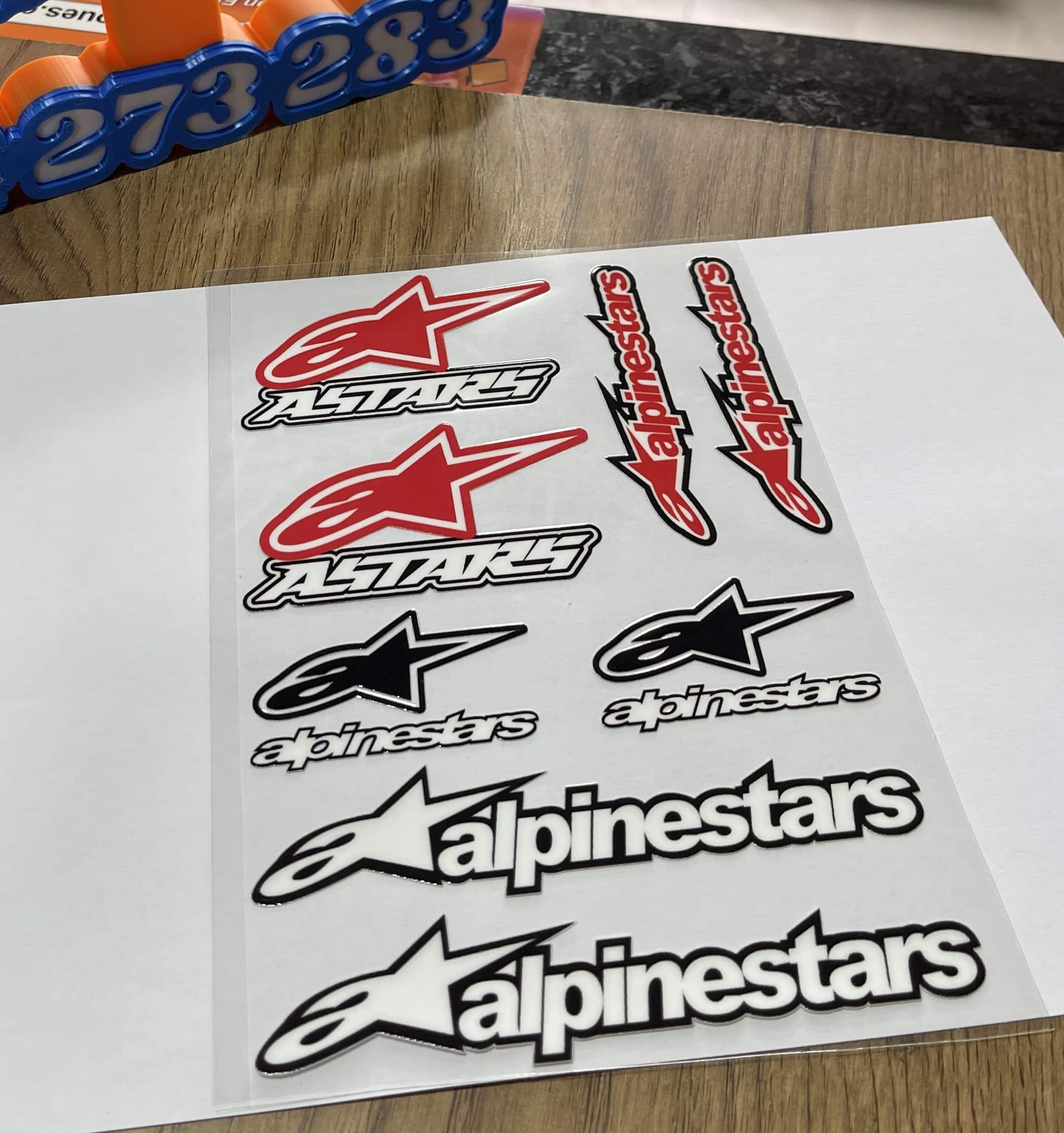 IMG_6699 (1) Alpinestar Stickers Autocollant 3D – Image 1