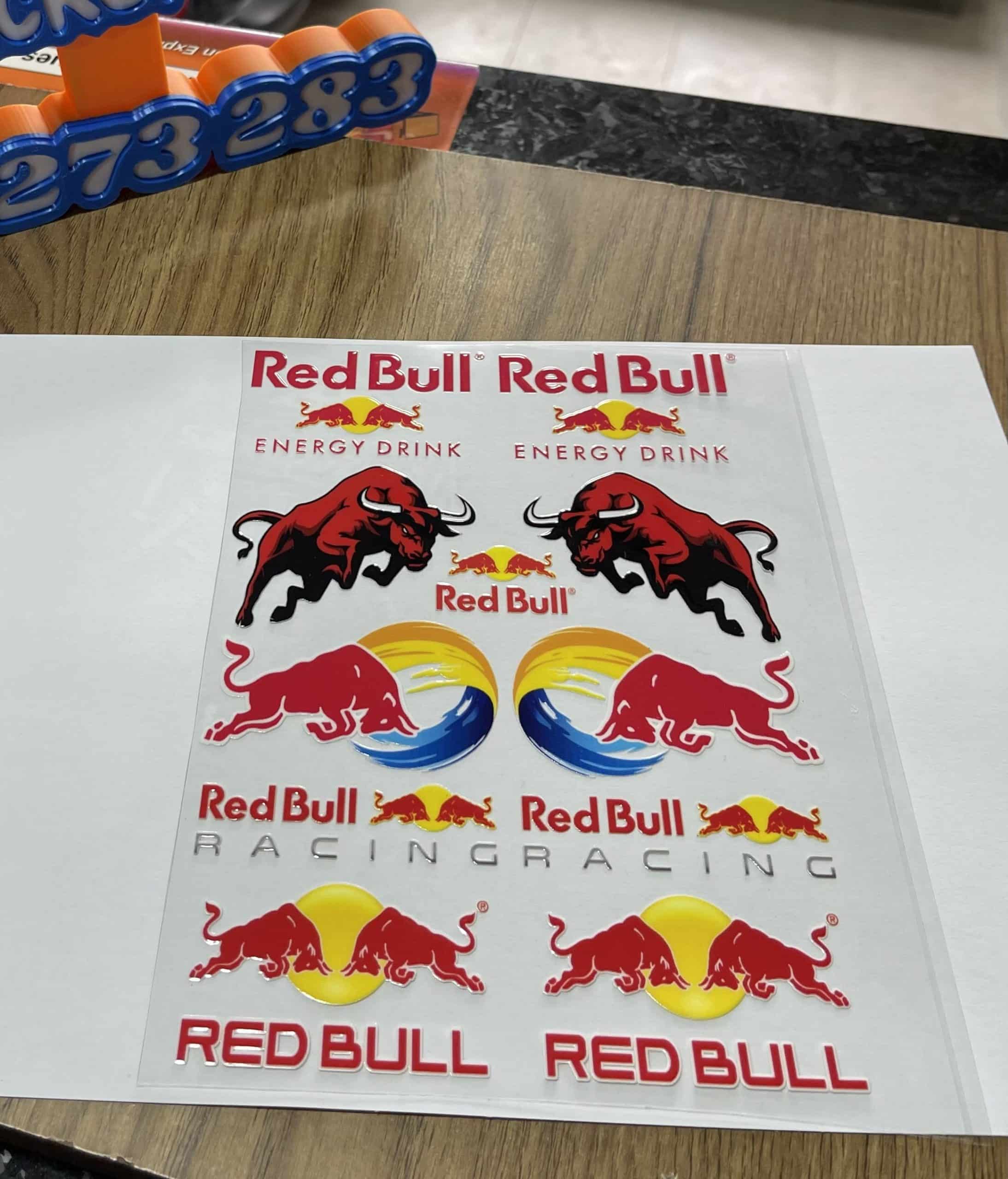 IMG_6706 (1) RedBull Stickers Autocollant 3D – Image 1