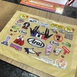 Arai Jul XL Stickers Autocollant 3D