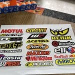 Premium V3 Stickers Autocollant 3D