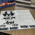 Arai Stickers Autocollant 3D