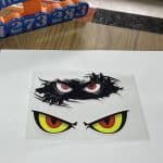 Devil Eye Autocollant 3D